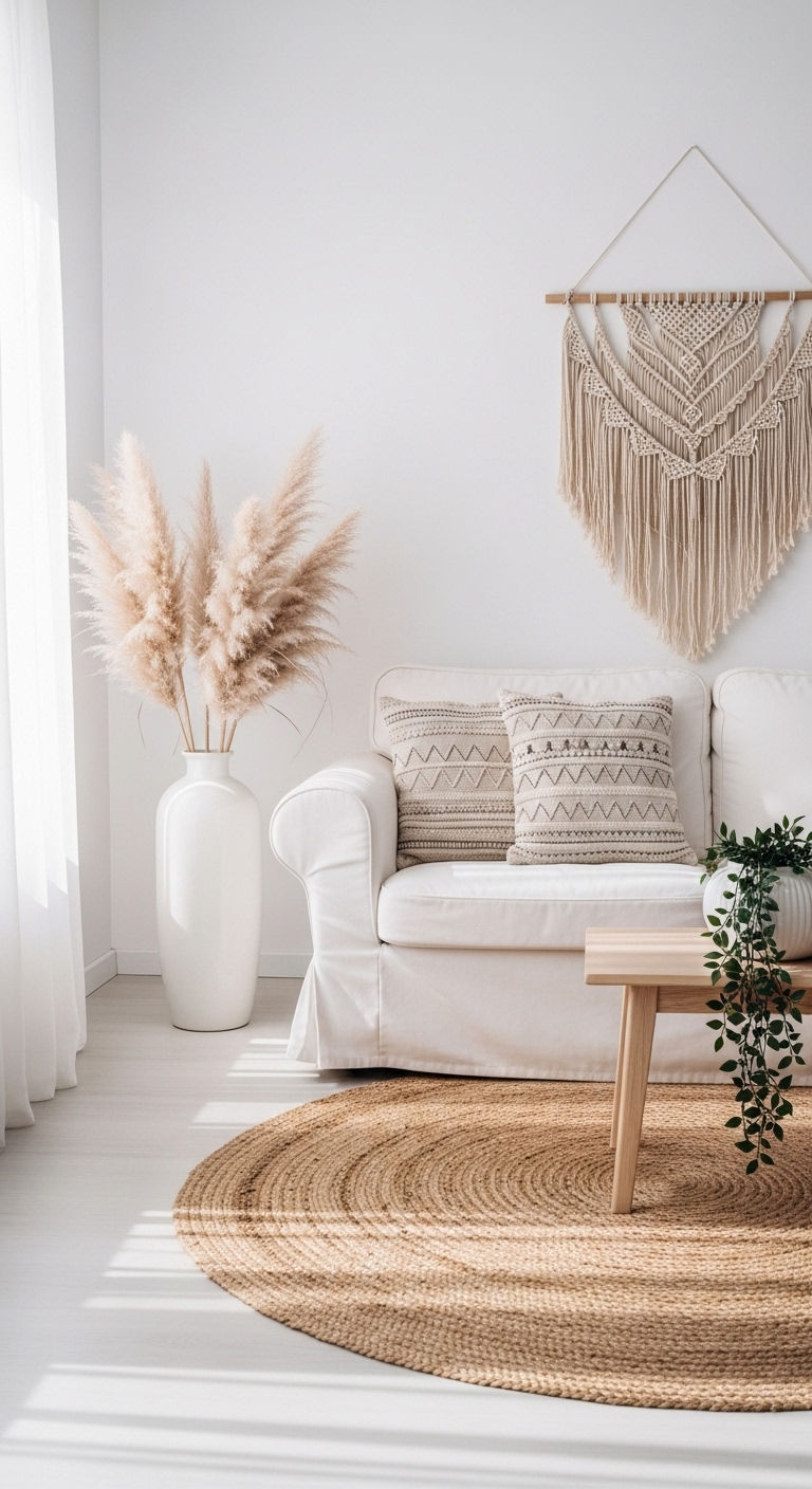 8. Minimal Boho Serenity