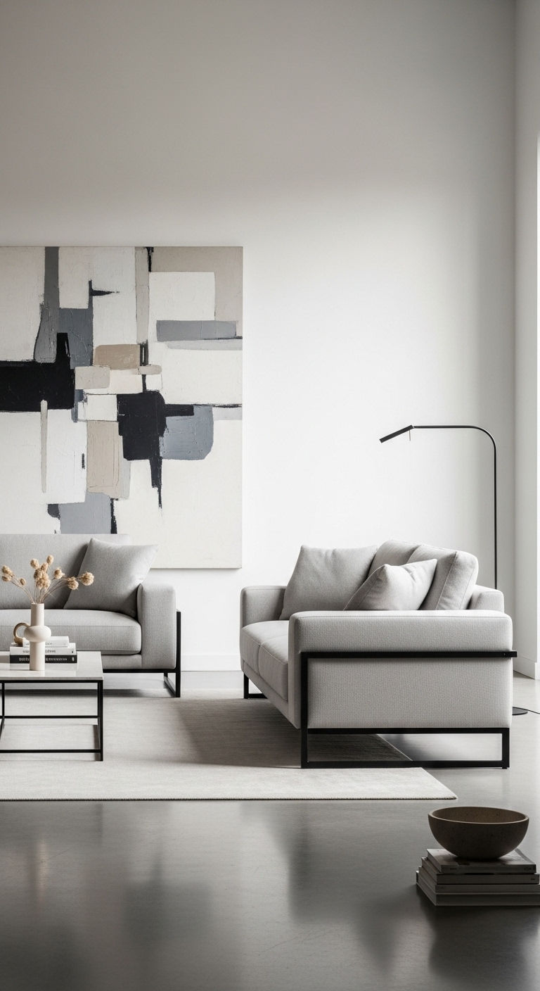 3. Modern Minimal Linen Style
