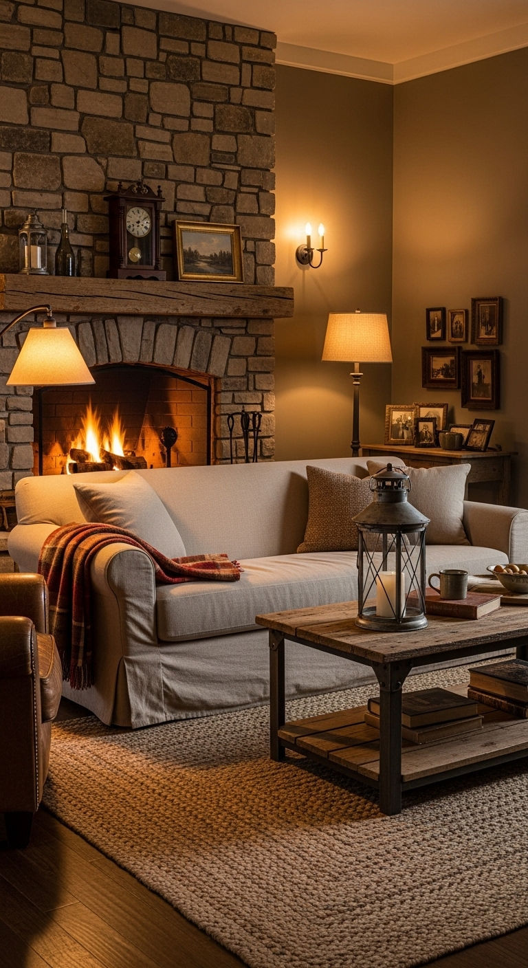 4. Rustic Linen Charm