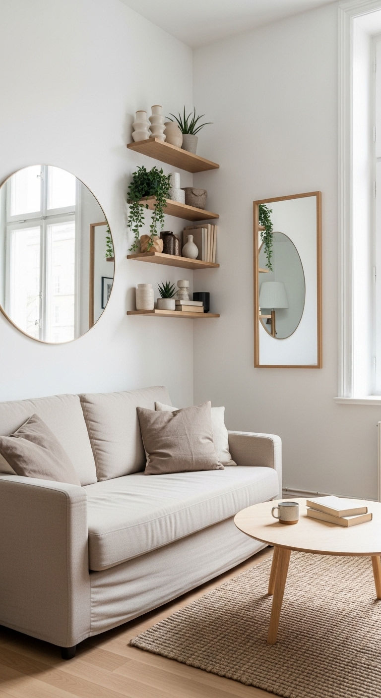 8. Small Space Linen Magic