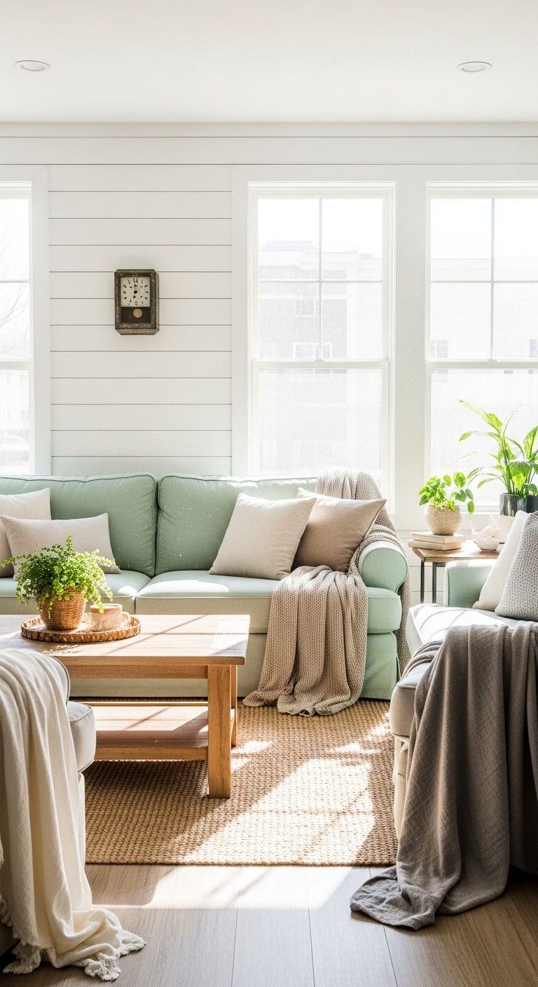 15. Airy Farmhouse Mint