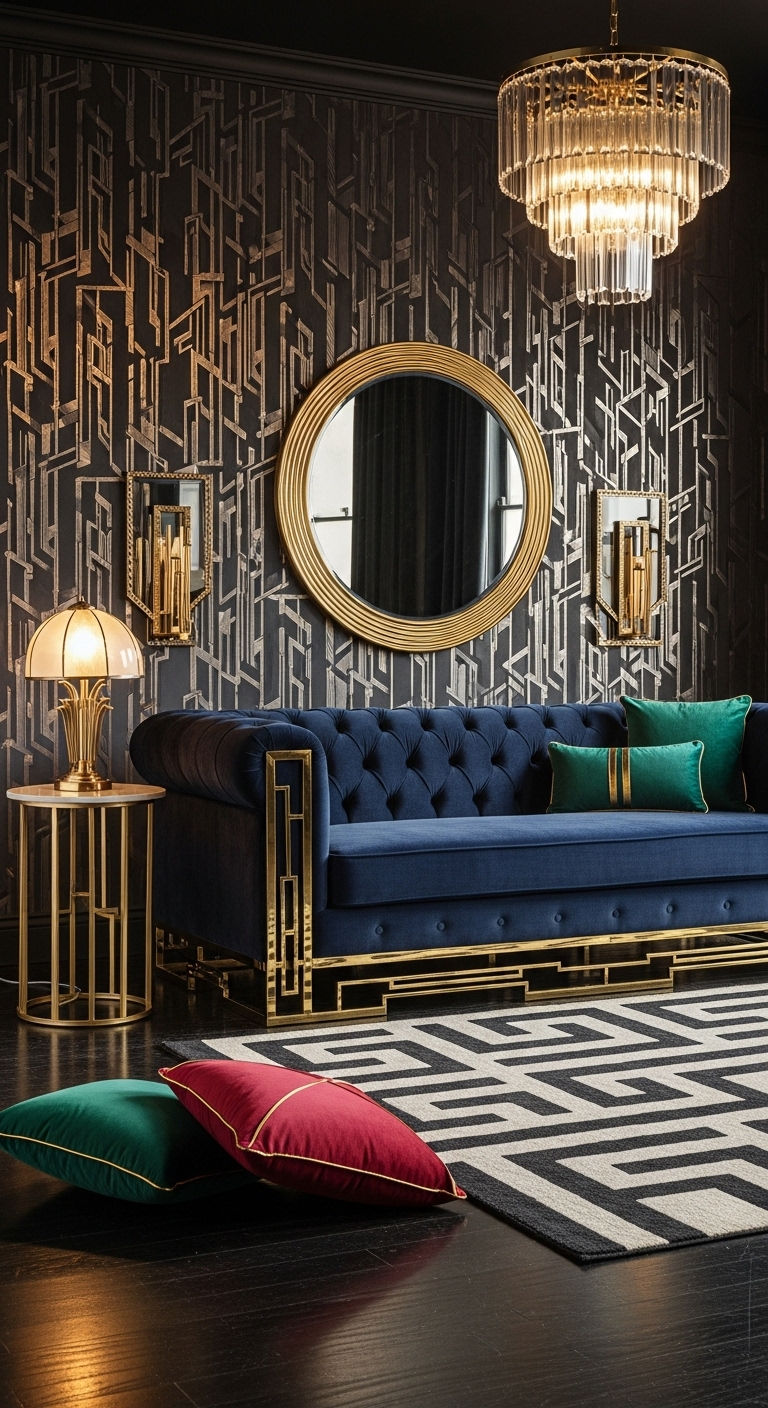 7. Art Deco Glam Vibes