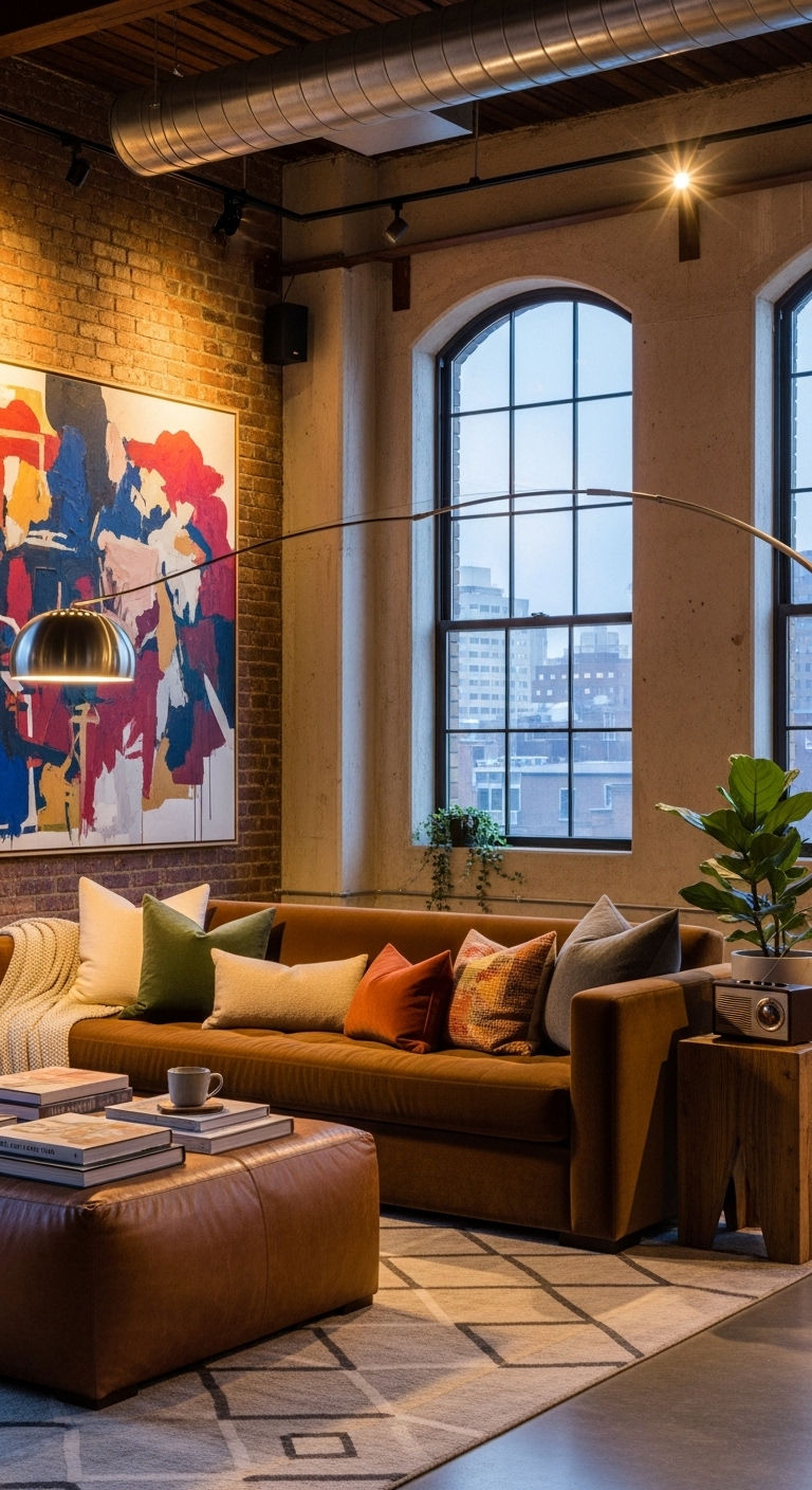 15. Artistic Cozy Loft