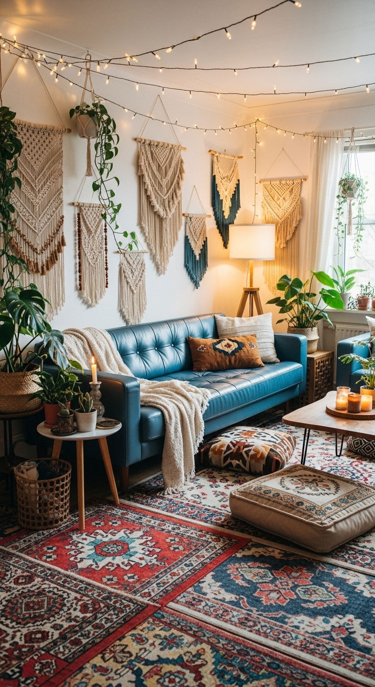 9. Boho Blue Vibes