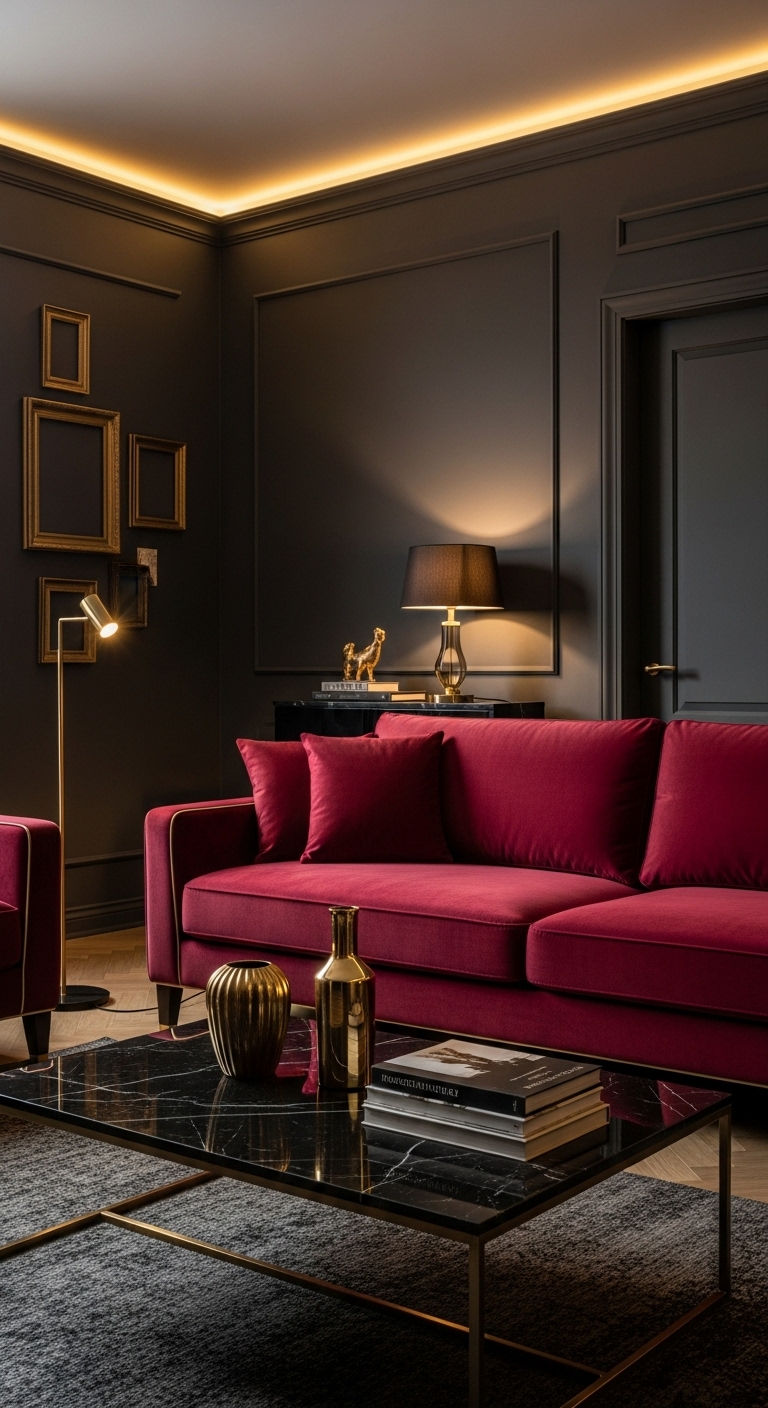1. Bold Velvet Luxe