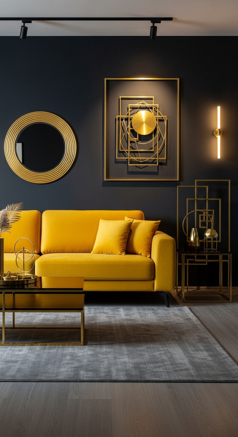 4. Bold Yellow Statement