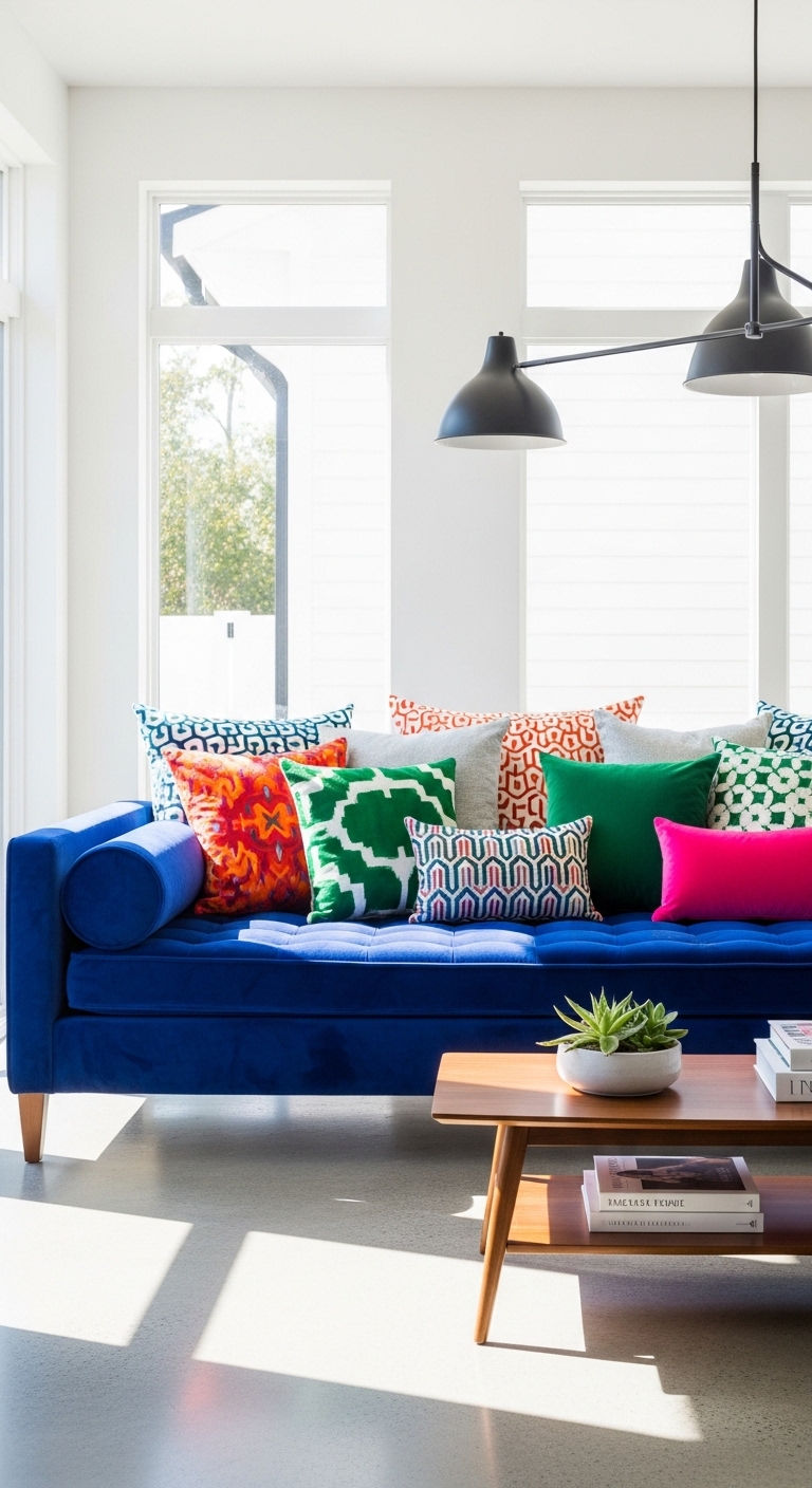 12. Color Pop Daybed Design