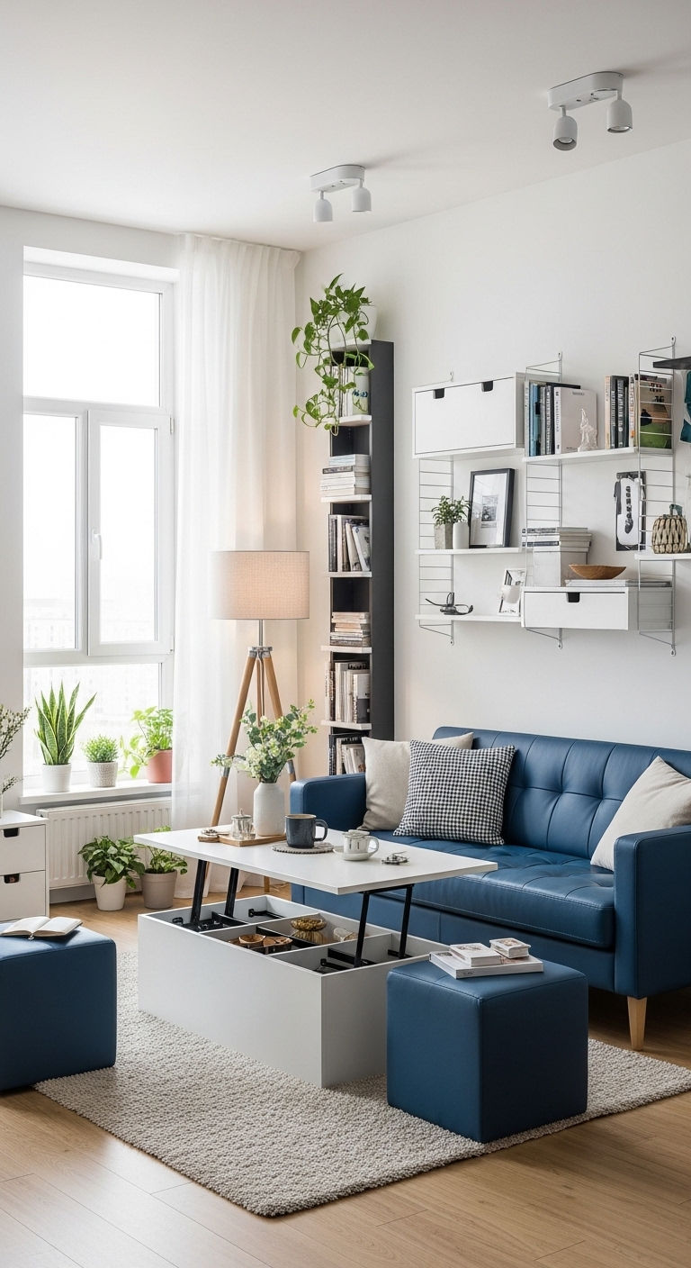 15. Compact Modern Apartment Style