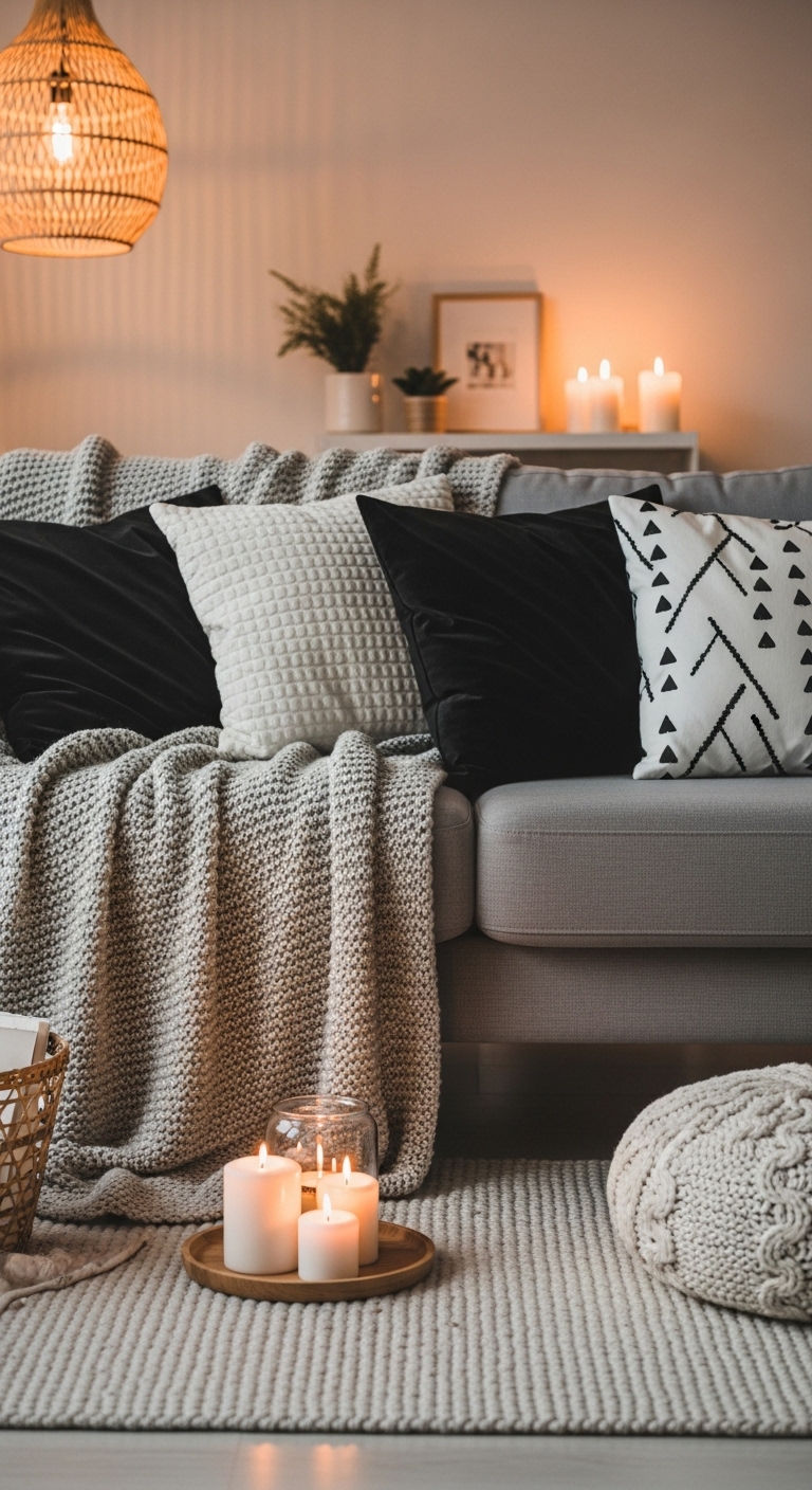 5. Cozy Monochrome Haven