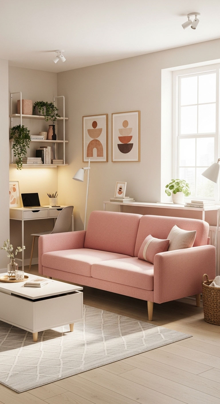 13. Cute Compact Apartment Style