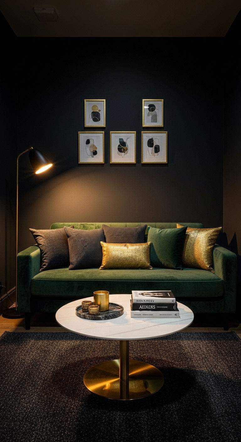 12. Dark Luxe Statement
