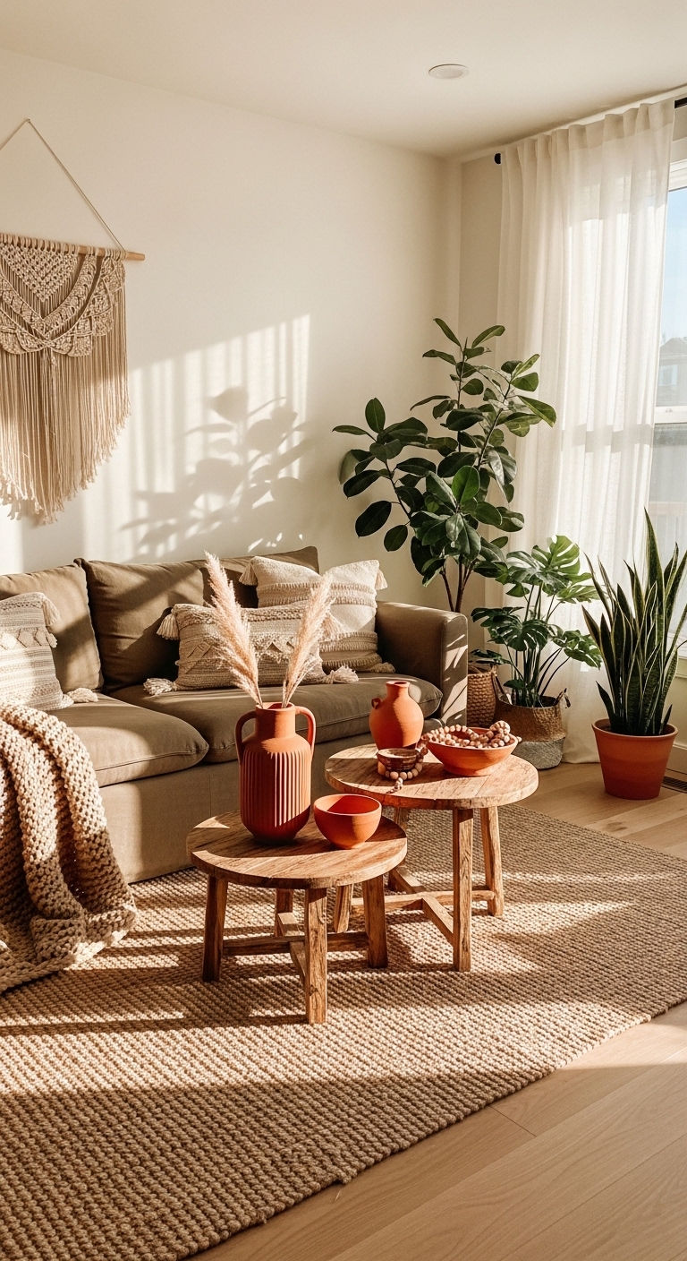 1. Earthy Elegance Retreat
