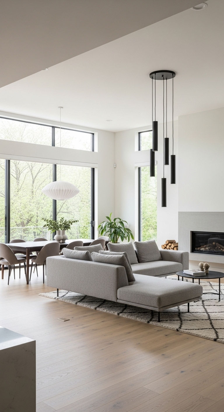 5. Floating Sectional Layout
