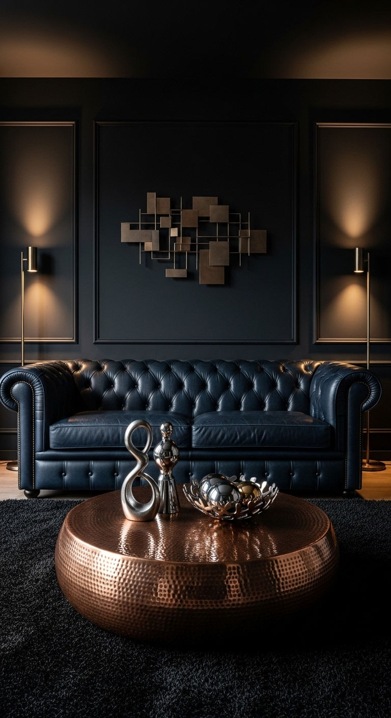 18. High Contrast Black and Blue