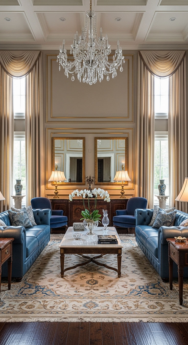 22. Hotel Style Blue Luxury