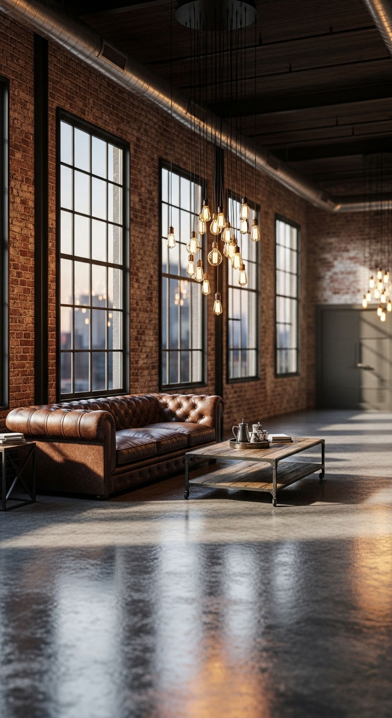 3. Industrial Leather Loft