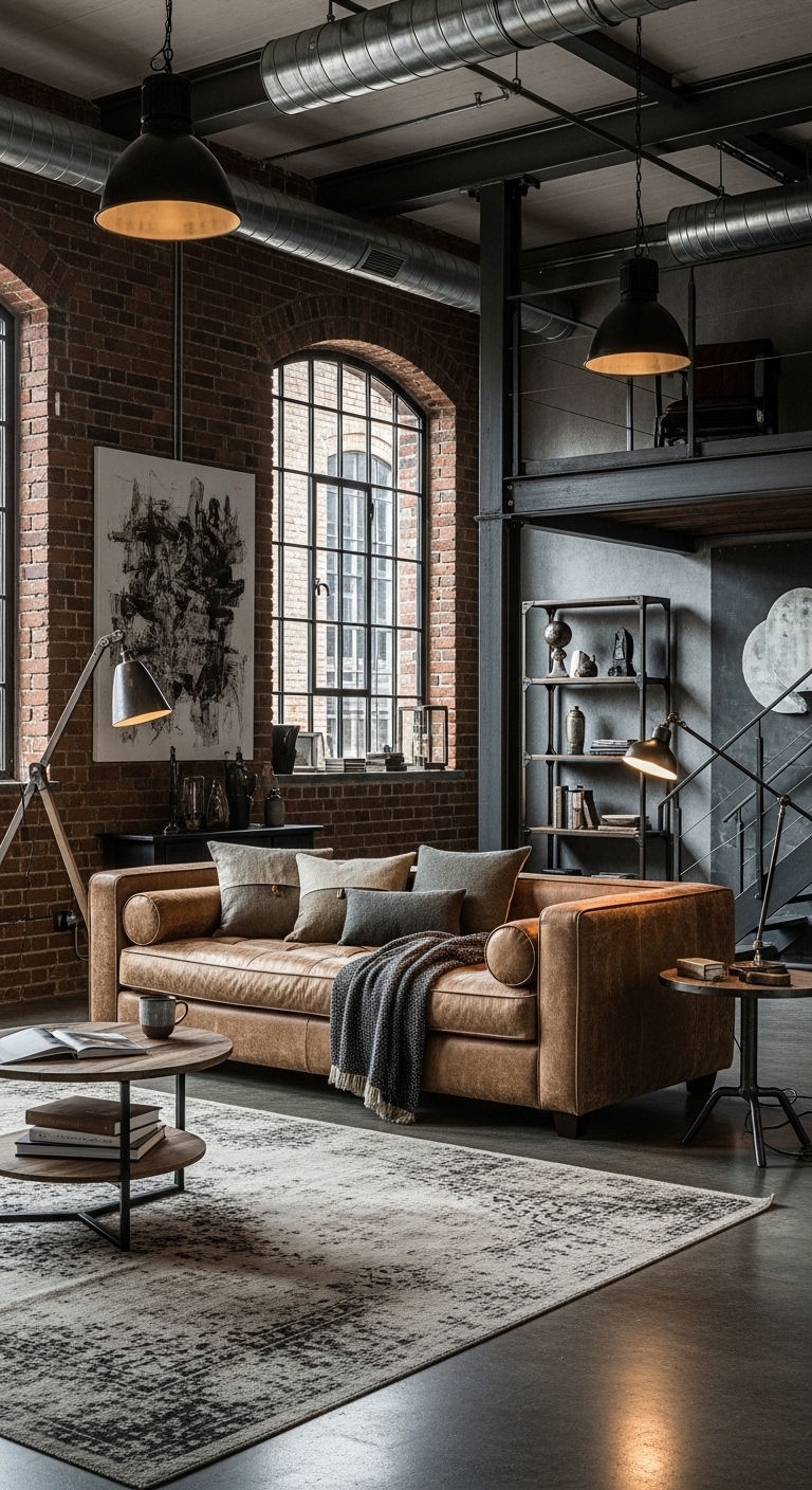 10. Industrial Loft Daybed Style
