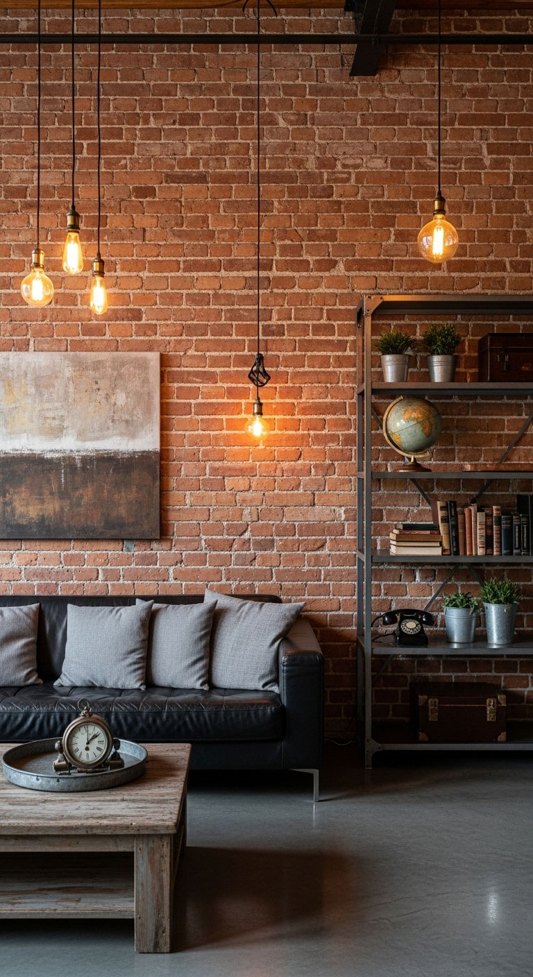 9. Industrial Loft Vibes