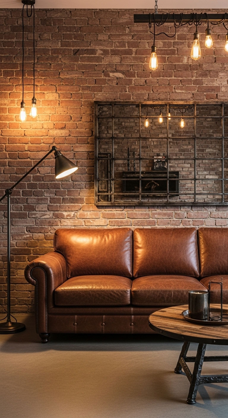 12. Industrial Style Compact Living