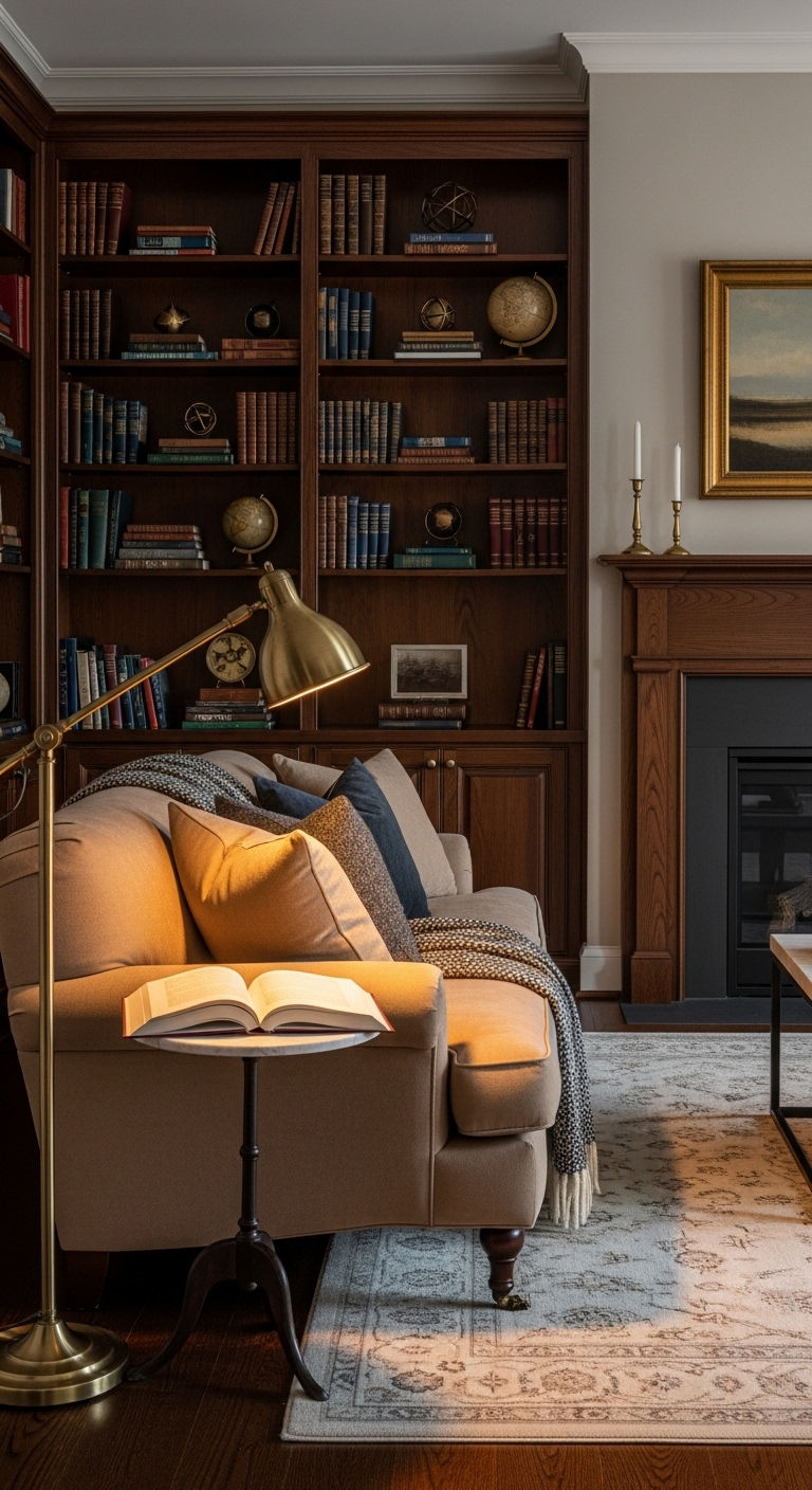 12. Library Lounge Aesthetic