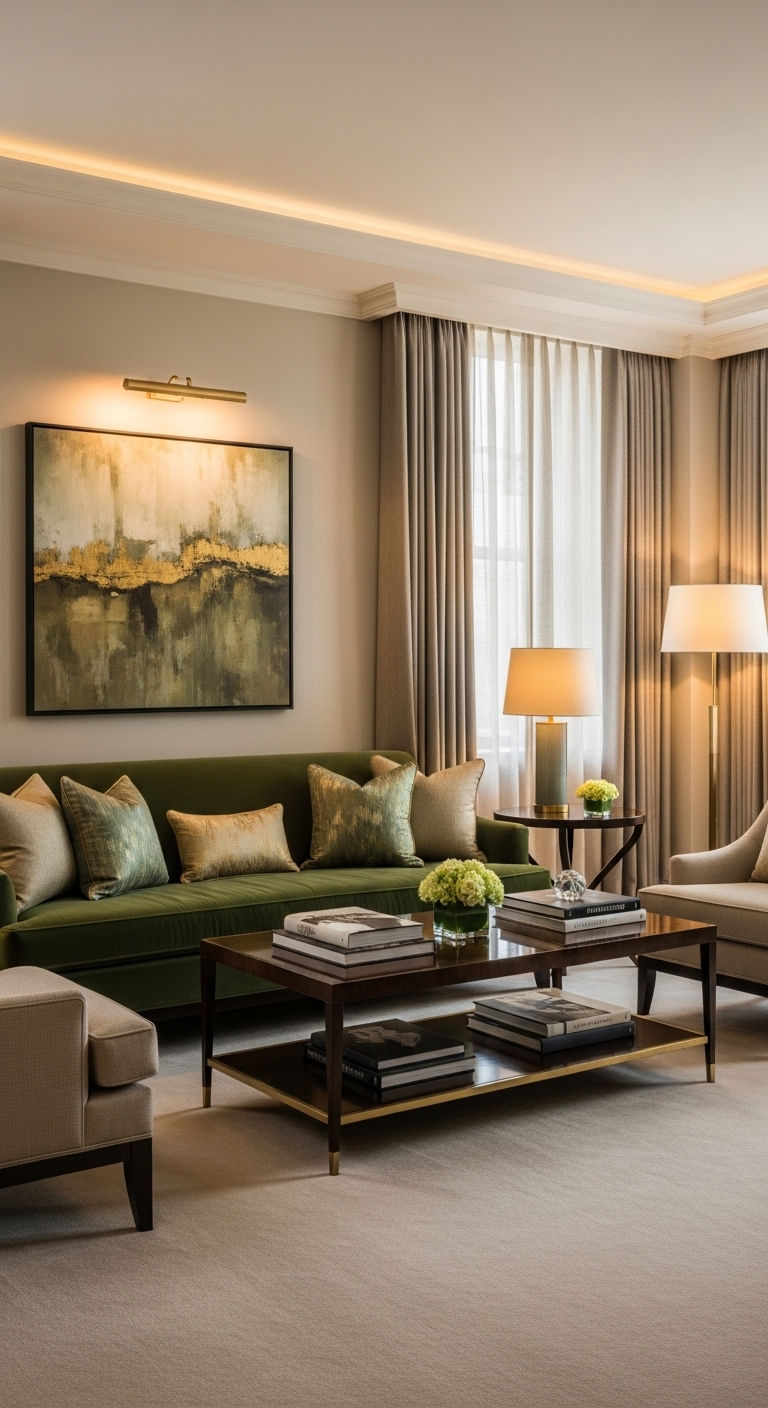 10. Luxe Hotel Lounge Feel