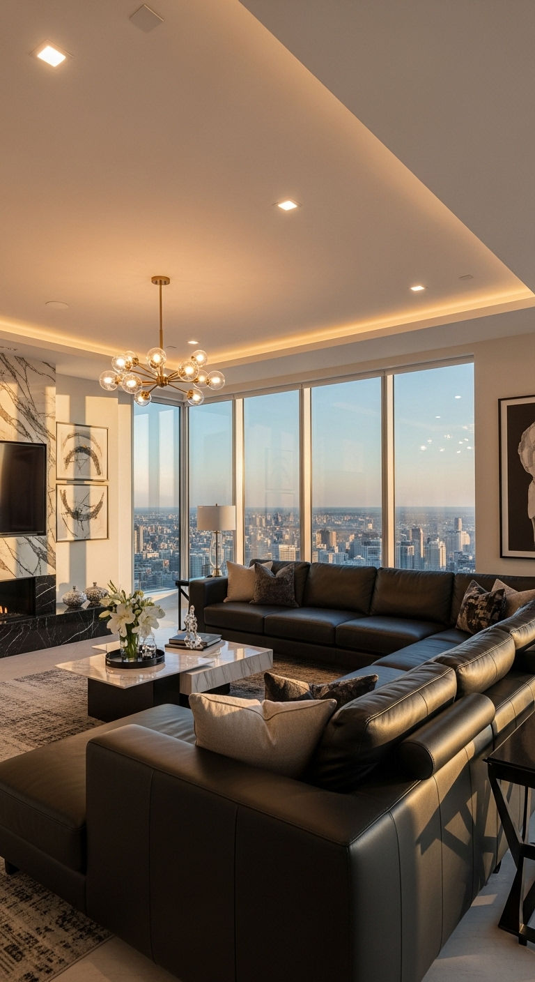 19. Luxury Penthouse Style