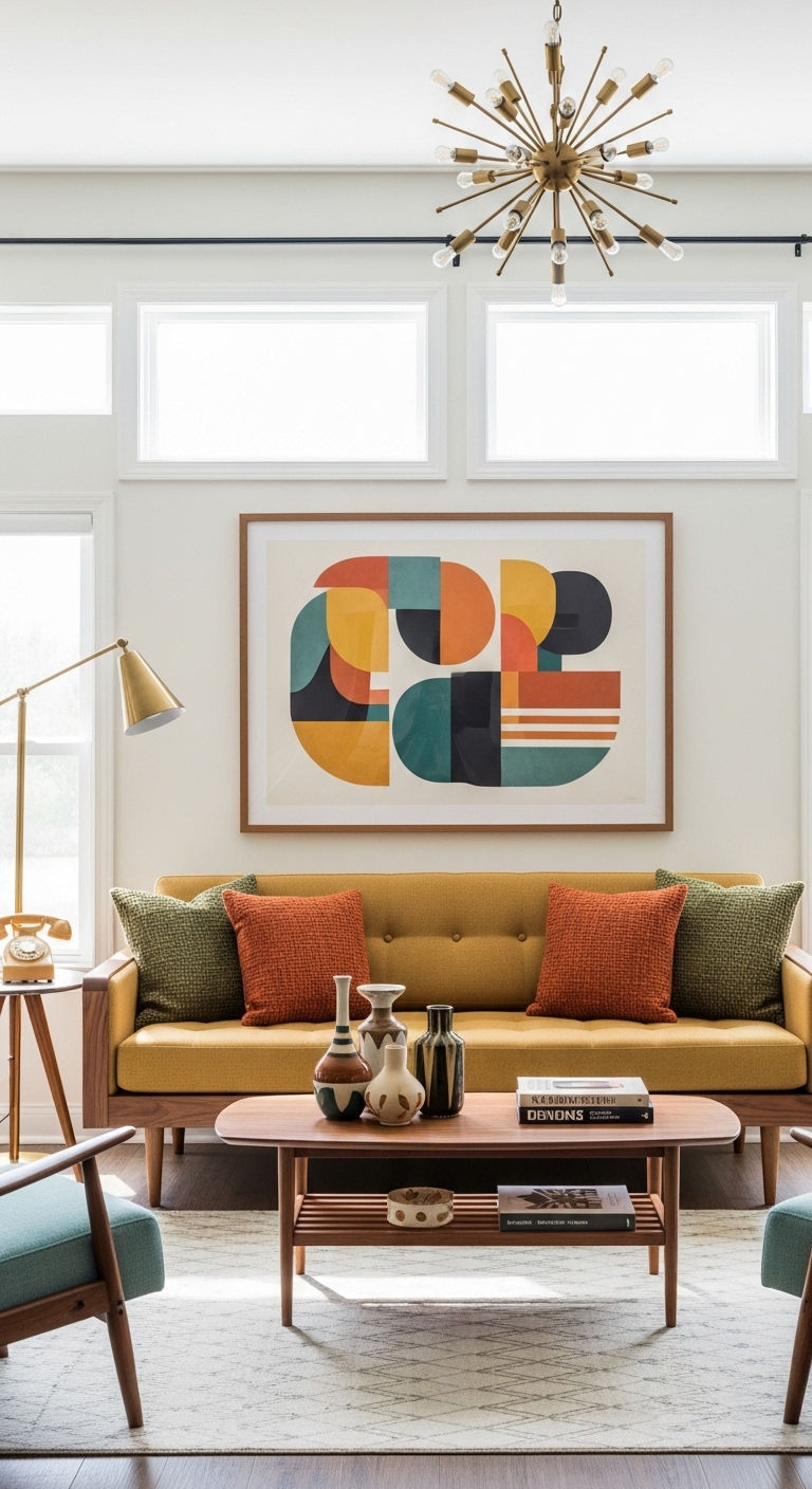 5. Mid Century Wooden Charm