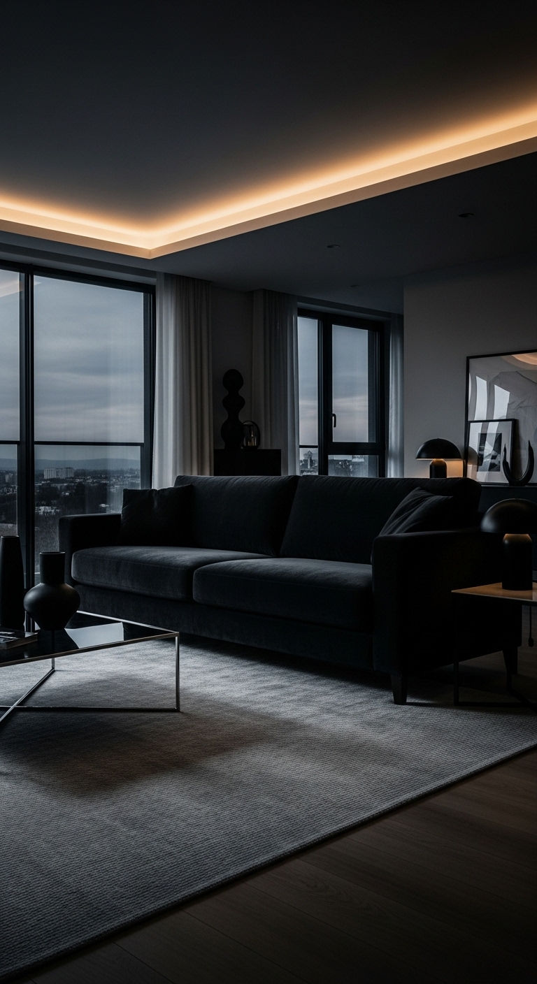 1. Midnight Minimal Luxe