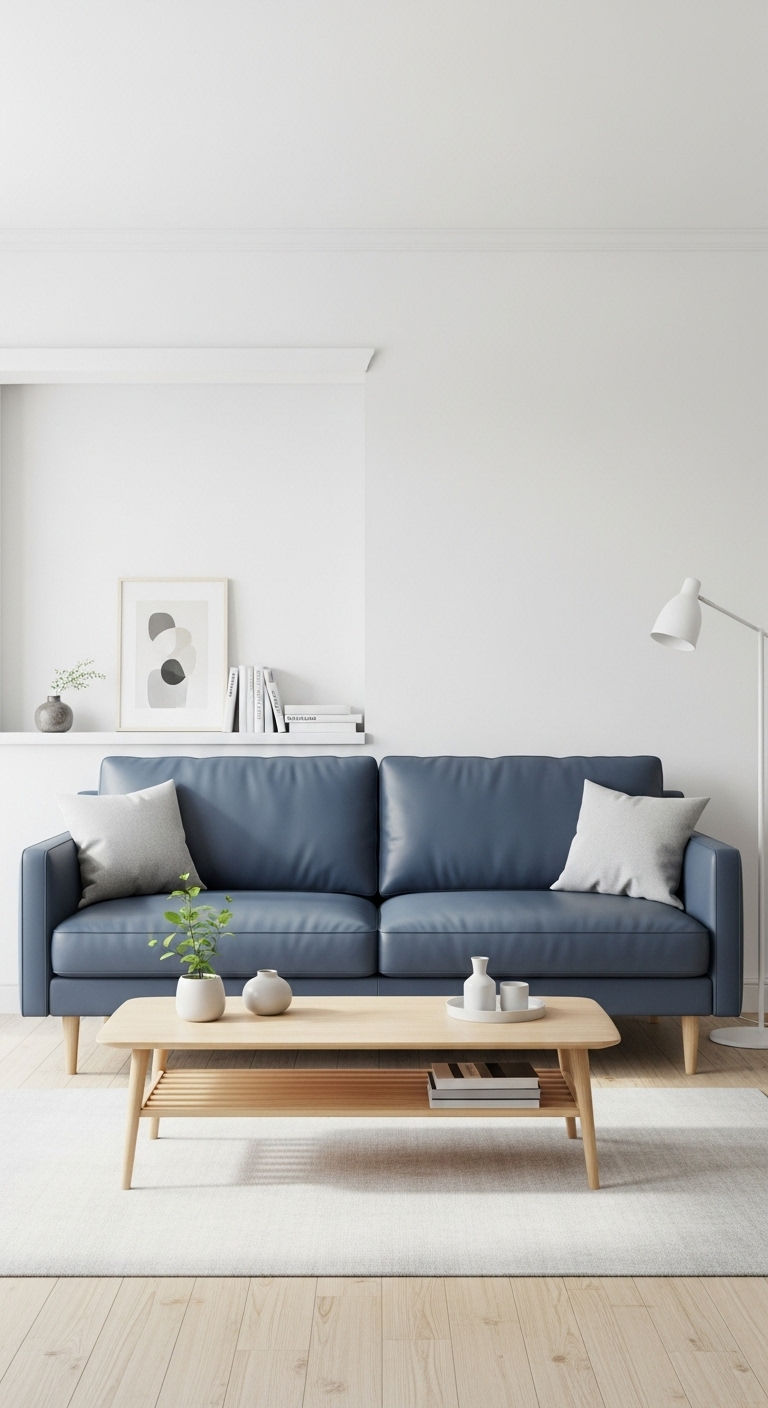 4. Minimalist Blue Haven