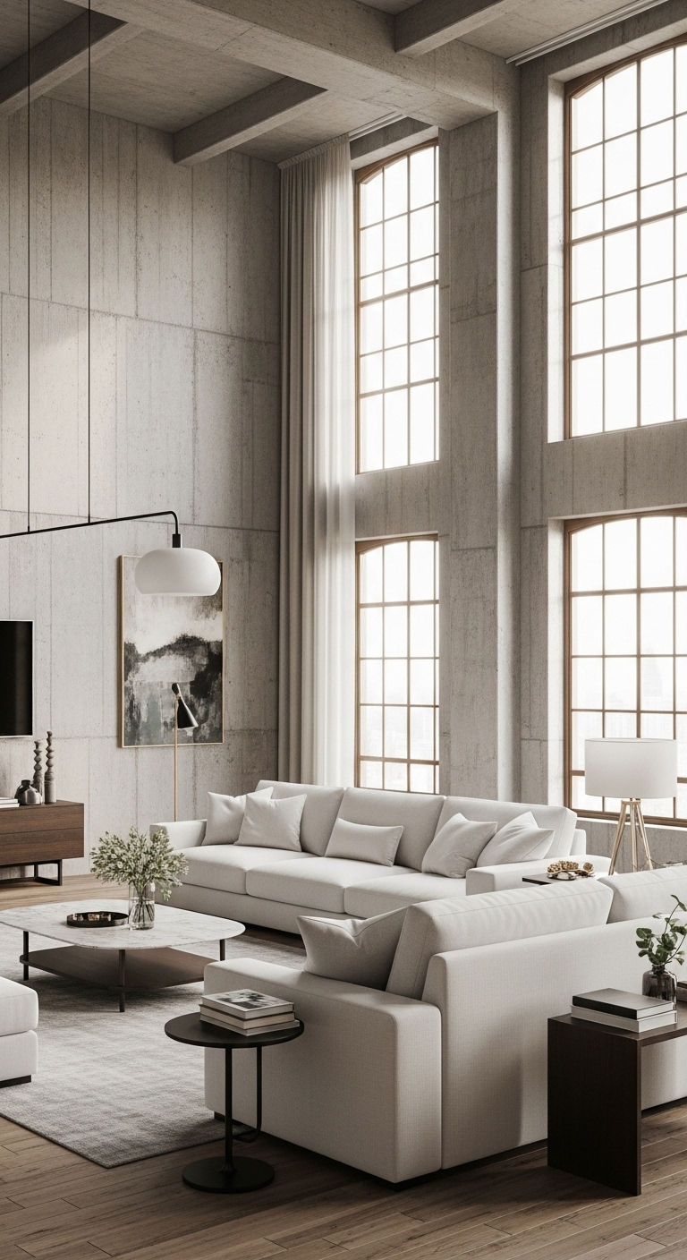 21. Minimalist Luxury Loft