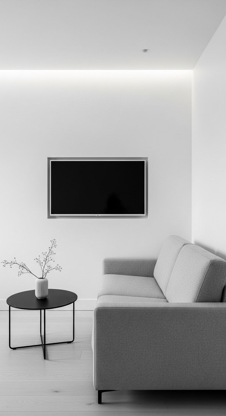 5. Minimalist Wall Hugger
