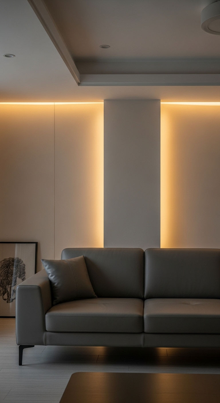 16. Minimalist Warm Glow