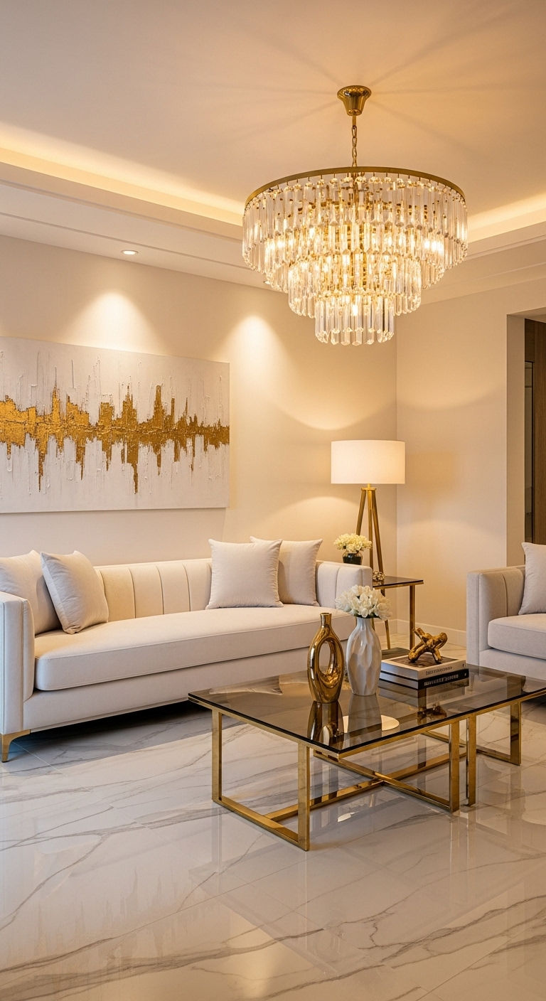 2. Modern Luxe White Elegance