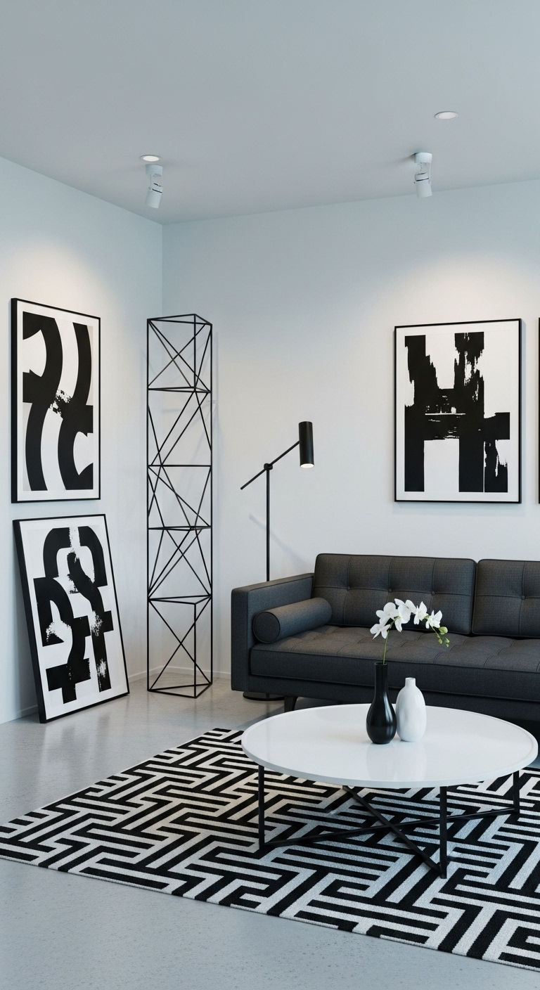 15. Monochrome Modern Look