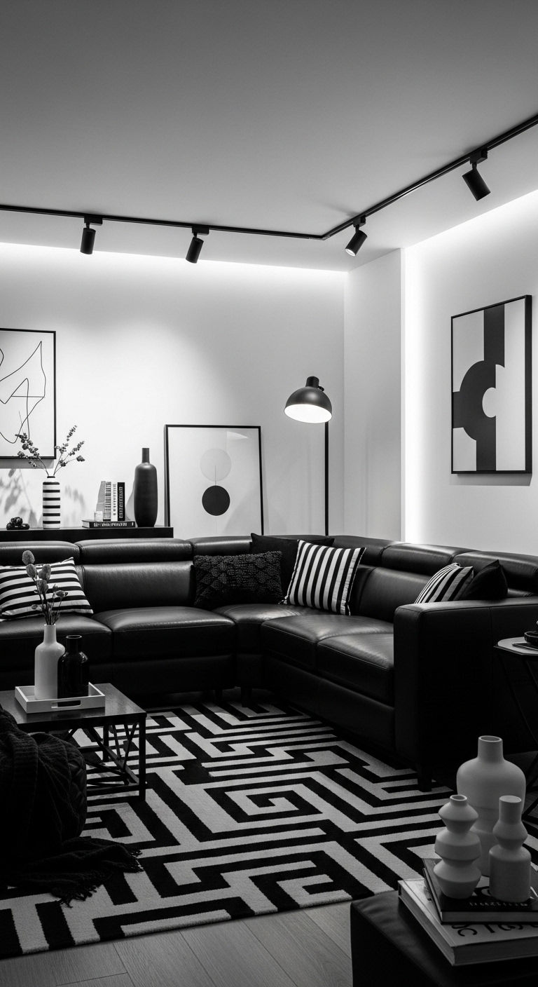 6. Monochrome Modern Style