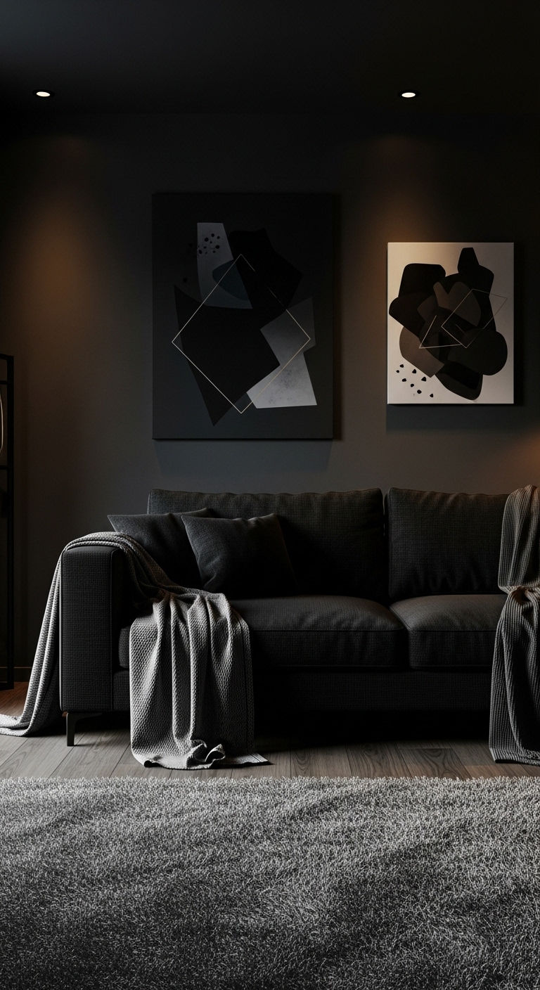 3. Moody Monochrome Drama