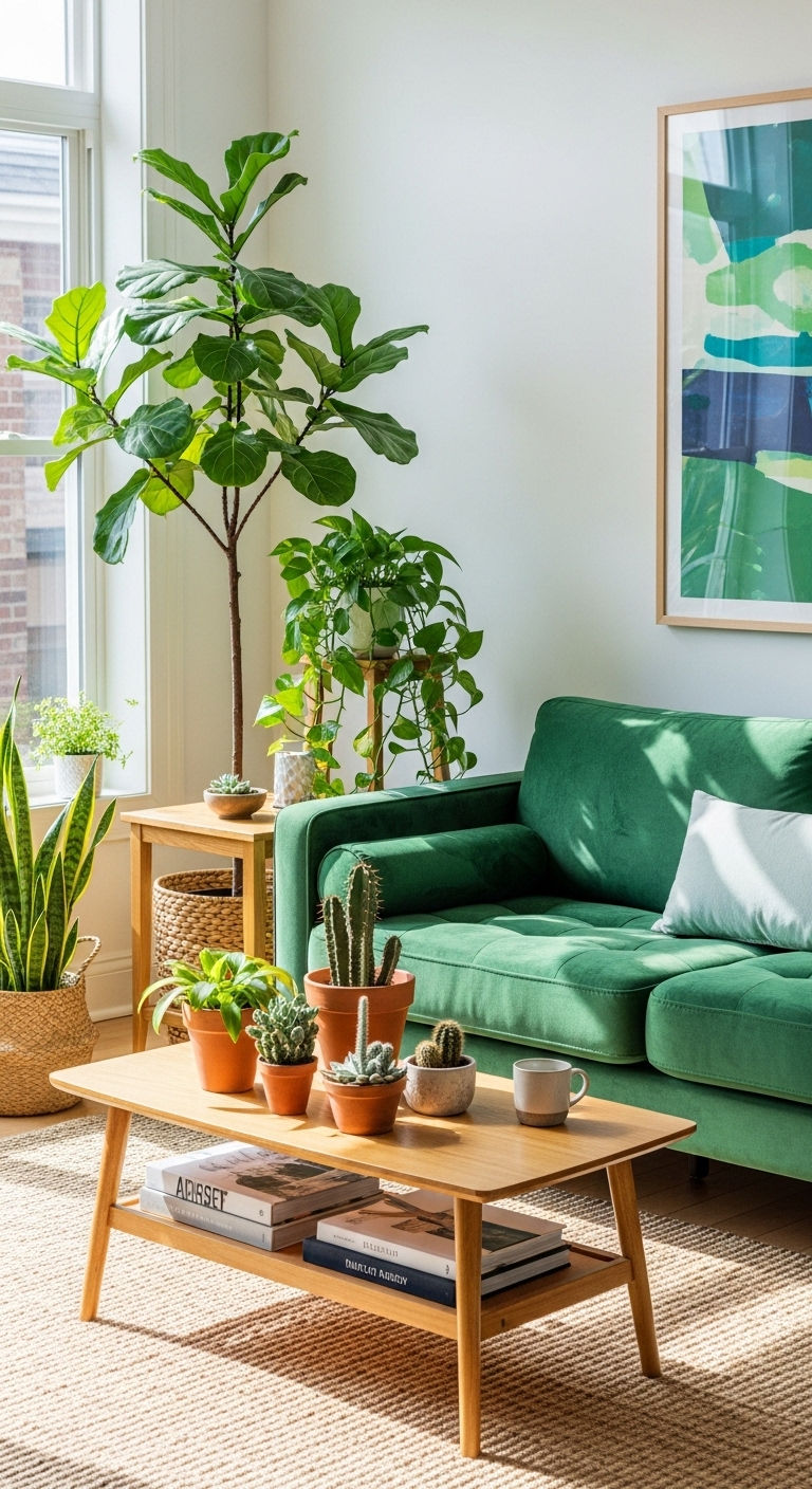19. Nature-Inspired Cozy Room