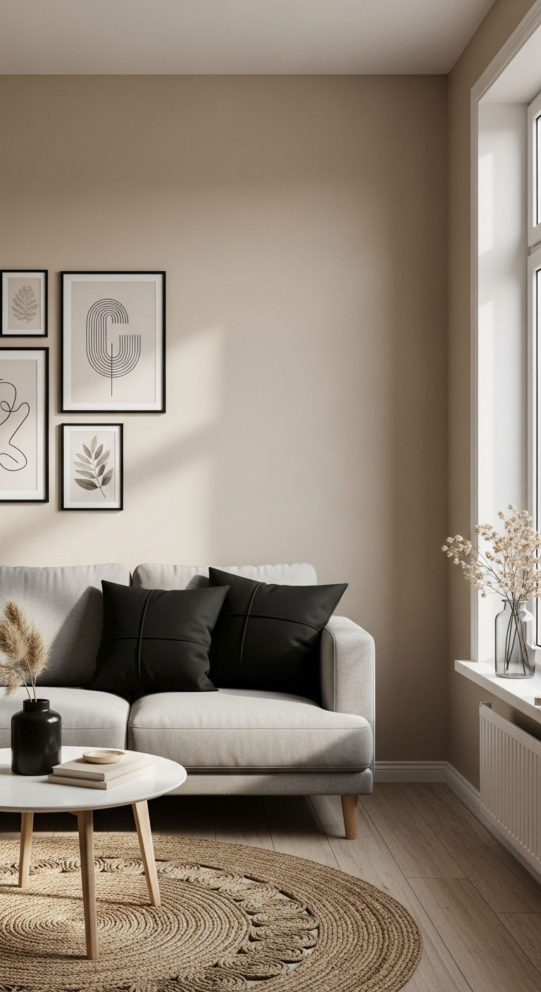 8. Neutral Harmony Living Room
