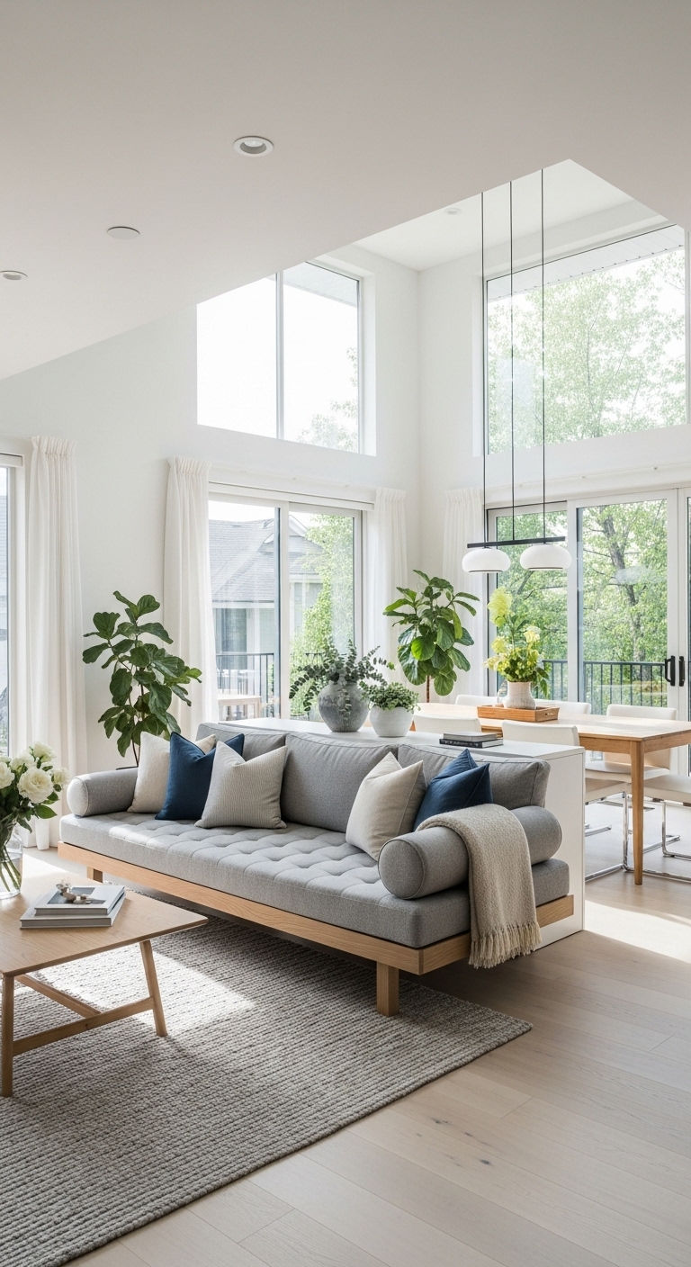 20. Open Space Daybed Divider