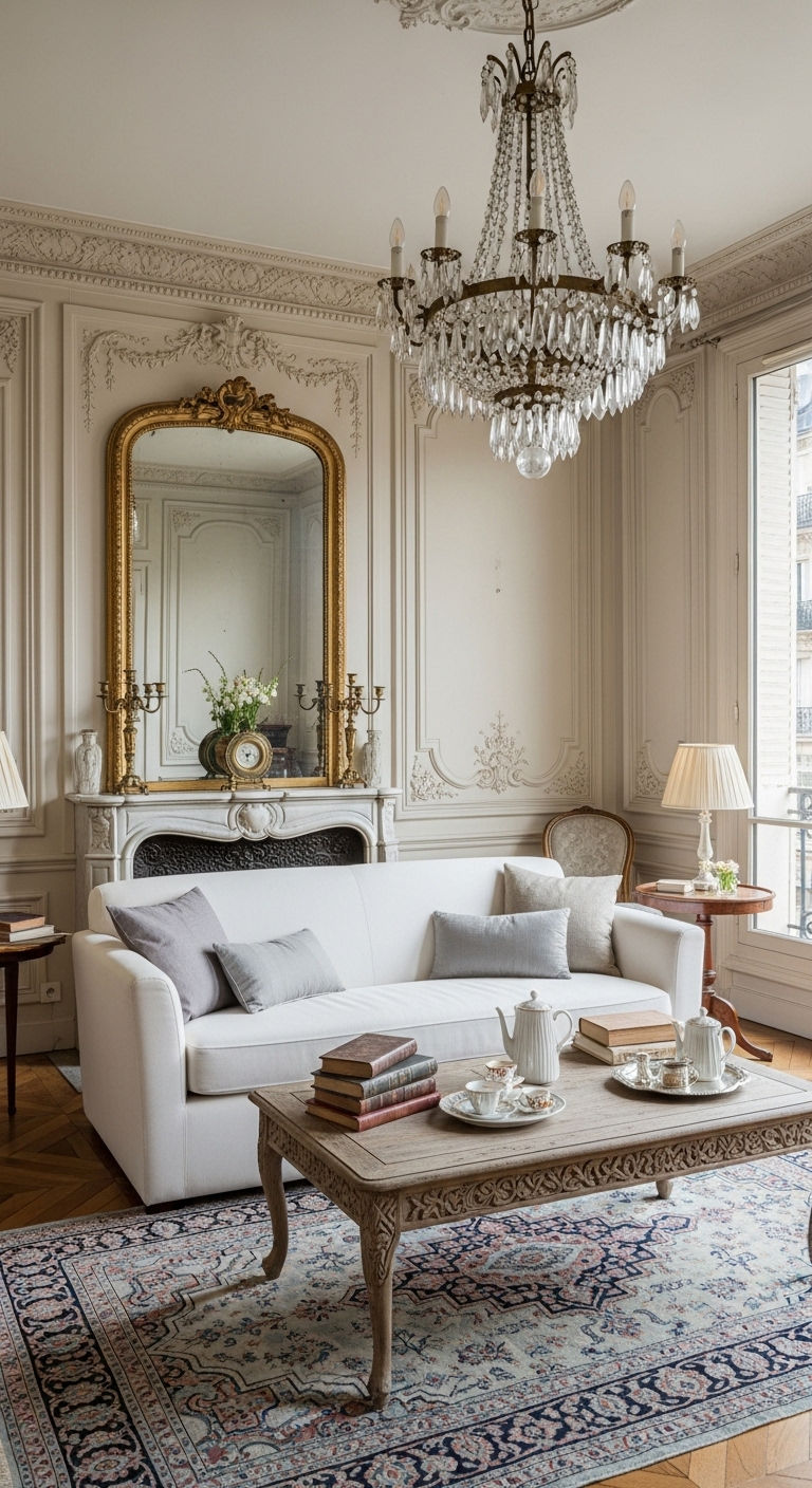 14. Parisian White Elegance
