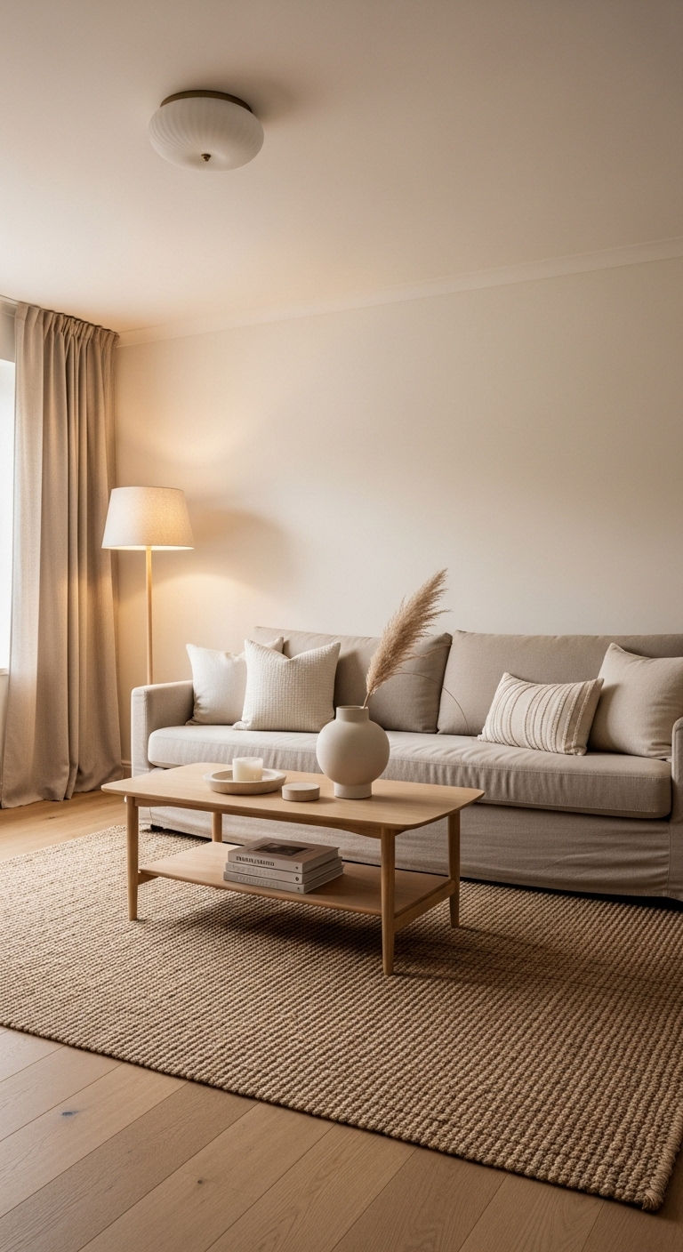 27 Sand Sofa Living Room Ideas for Soft Neutral Spaces 27 26. Quiet Luxury Living