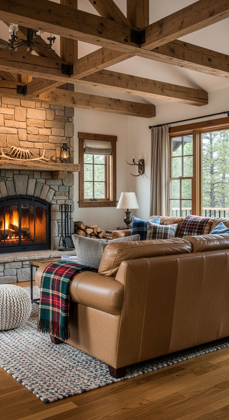 8. Rustic Classic Living