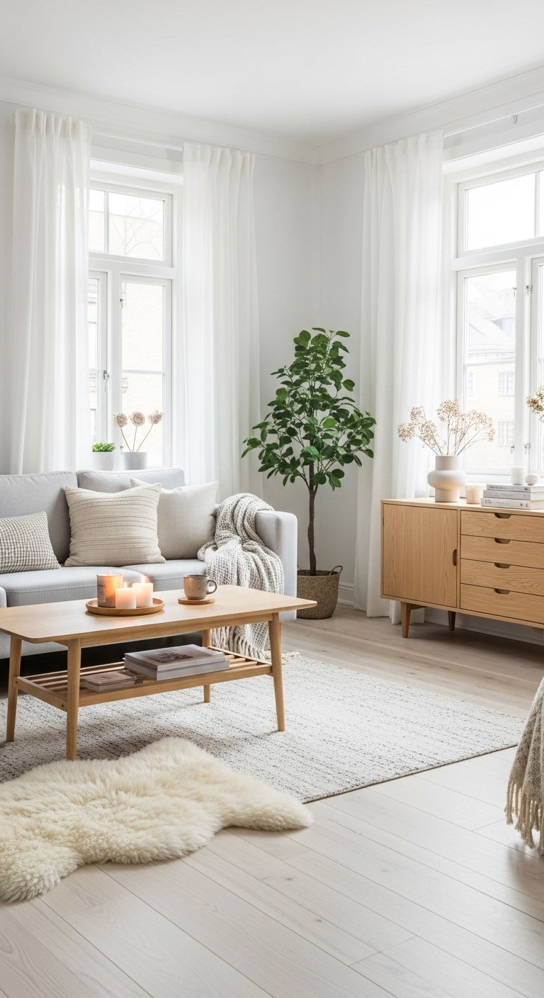 9. Scandinavian Grey Comfort
