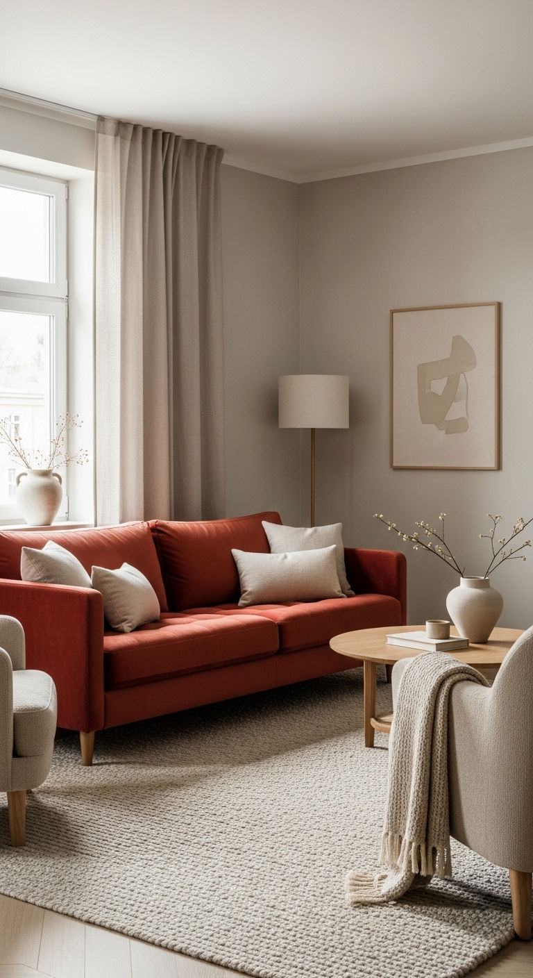 17. Soft Neutral Meets Red