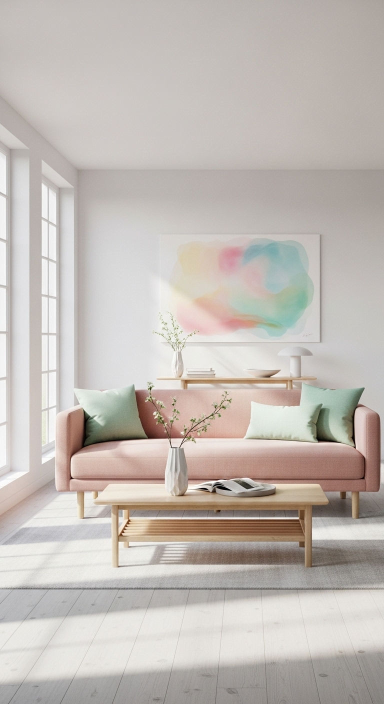 15. Soft Pastel Retreat