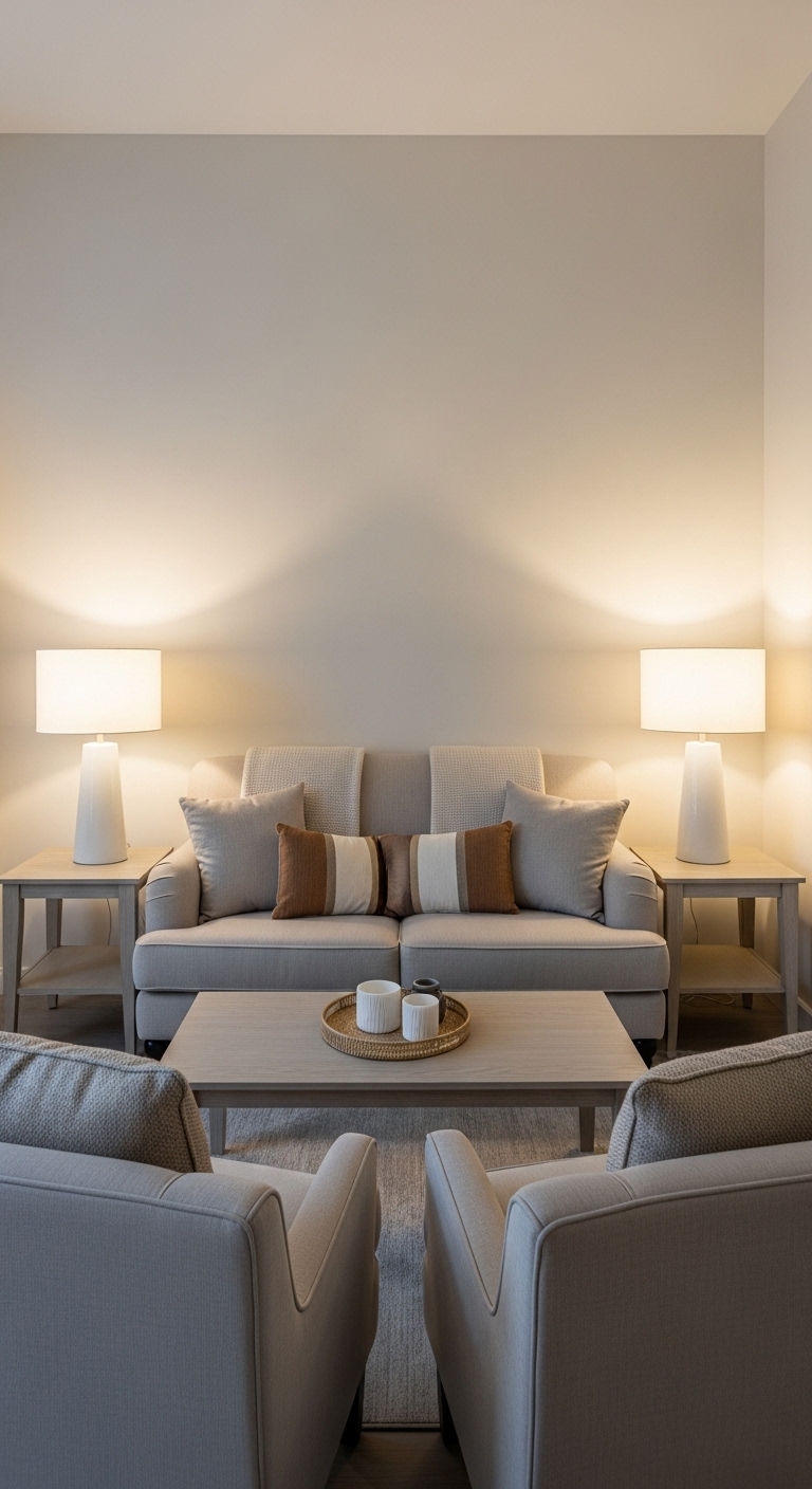 12. Symmetrical Small Space Style