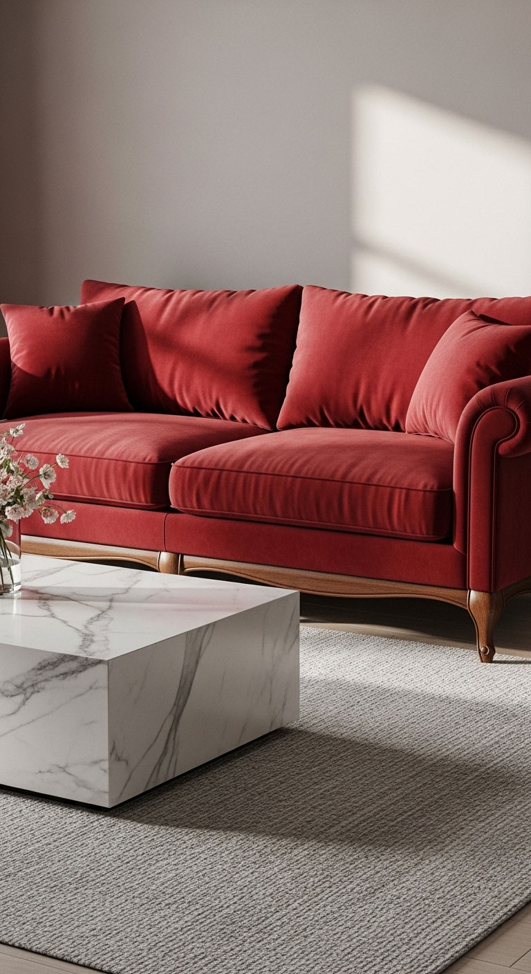 12. Velvet and Marble Harmony