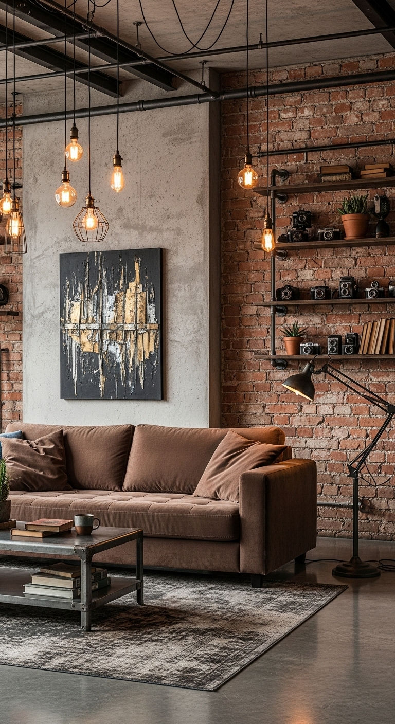 12. Warm Industrial Chic