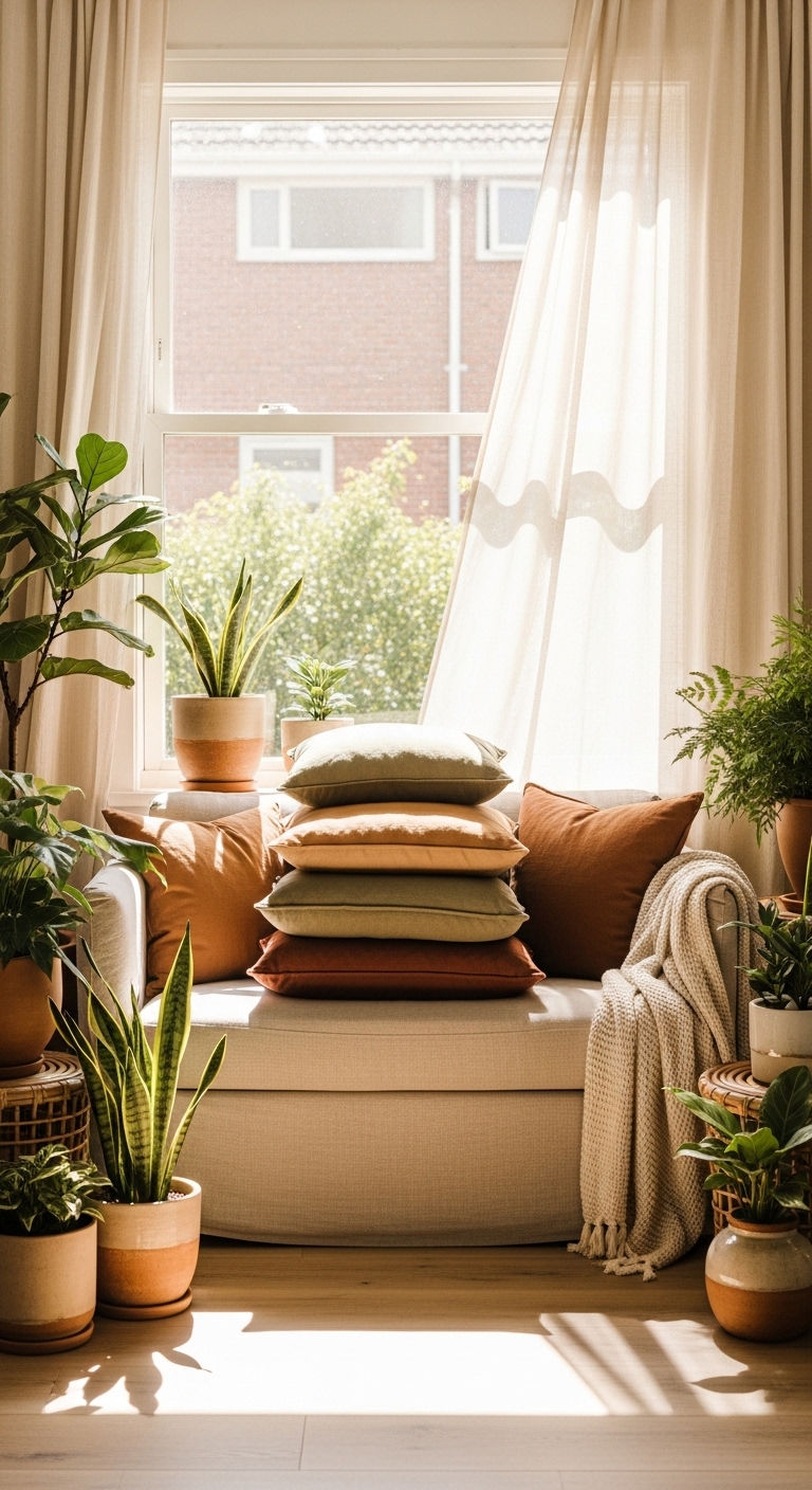 2. Window Side Cozy Nook
