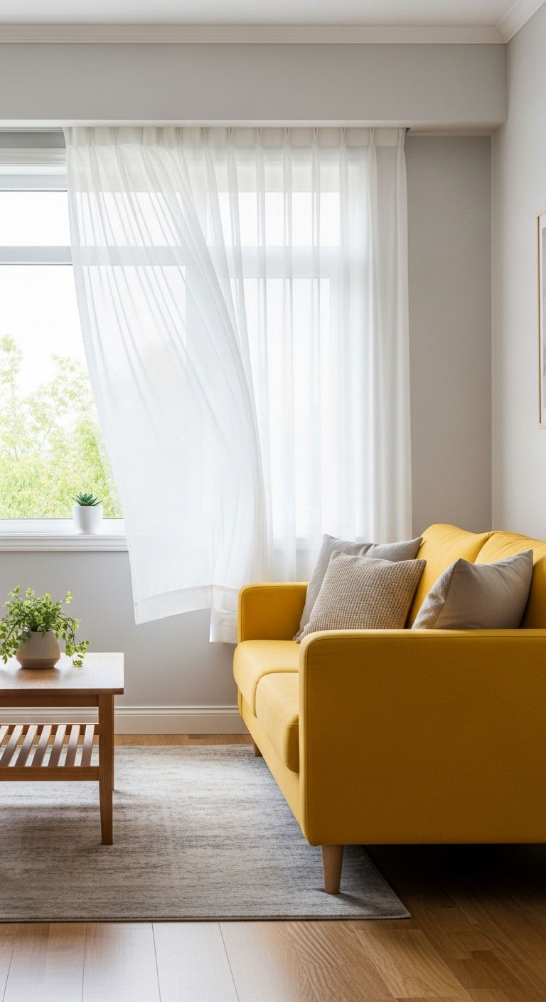 14. Yellow Sofa by the Window